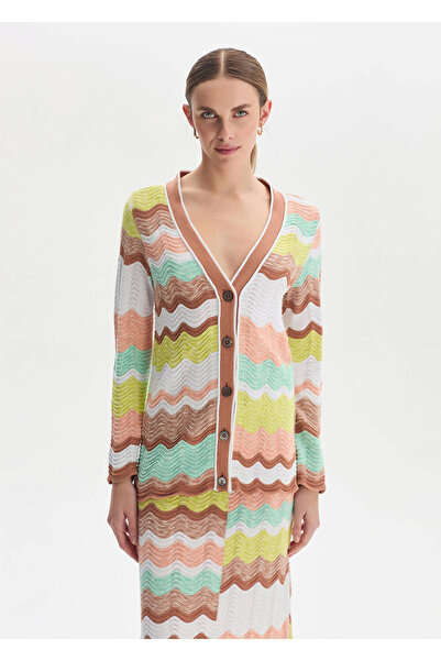 Knitss Muline Organic Cotton Soft Candy Knitwear Cardigan