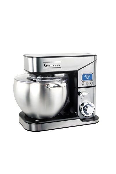 goldmann Mixer planetar cu bol din oțel inoxidabil, 2800 W, 10 L, argintiu
