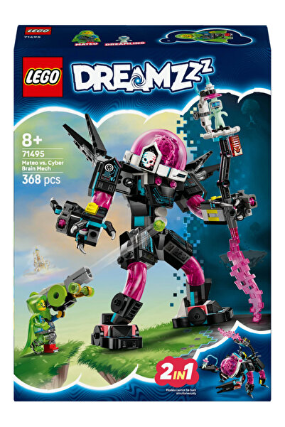 LEGO DREAMZzztm Mateo vs. Robotul Creier Cibernetic (71495)