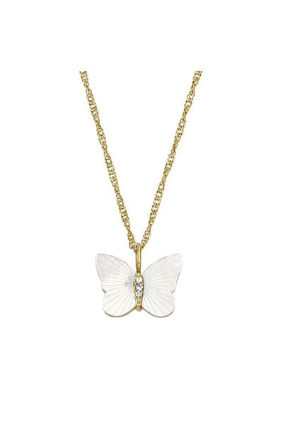 Fossil JF04424-710 Kelebek Kadın Kolye