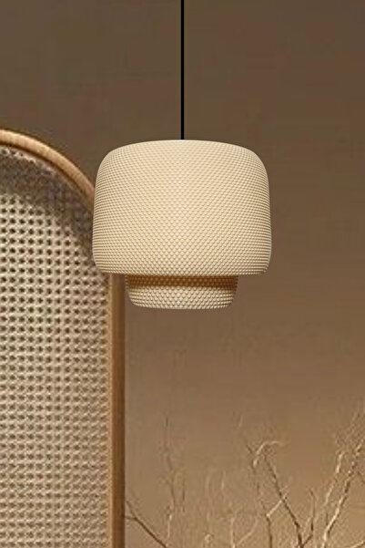 decory Serbenty Hasır Renk Rattan Görümlü Avize, Pinterest Tekli Sarkıt Avize...