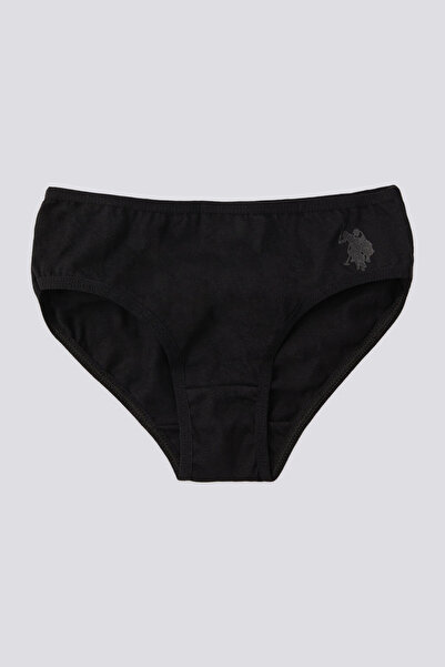 U.S. Polo Assn. Chiloți slip de fată negri