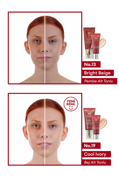 Missha Mükemmel Kapatıcı, Çok Fonksiyonlu BB MISSHA M Perfect Cover BB Cream Ex SPF42PA+++ No.25 20ml
