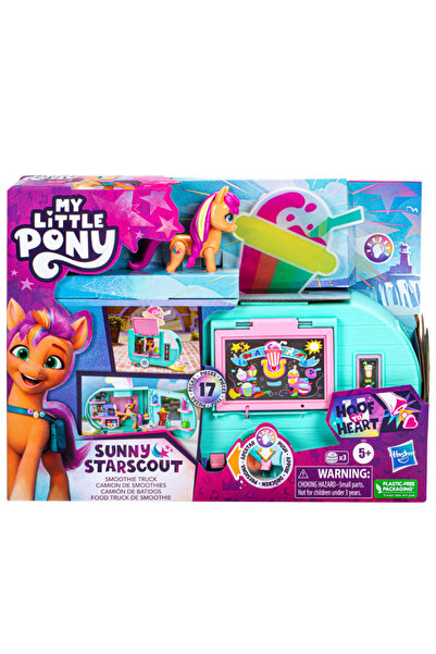 MY LITTLE PONY Set Camion Smoothie Sunny Starscout (F6339)