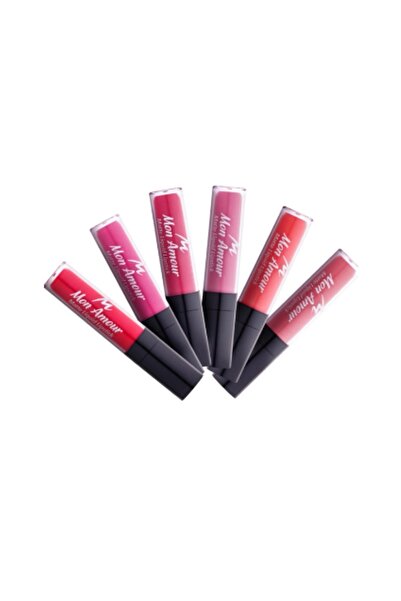 monamour Mon Amour Matte Liquid Lipstick Ruj Iced Pink 04 Numara Aşkın En Güz...