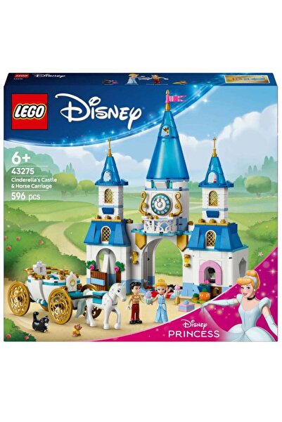 LEGO Castelul și trăsura Cenușăresei Disney (43275)