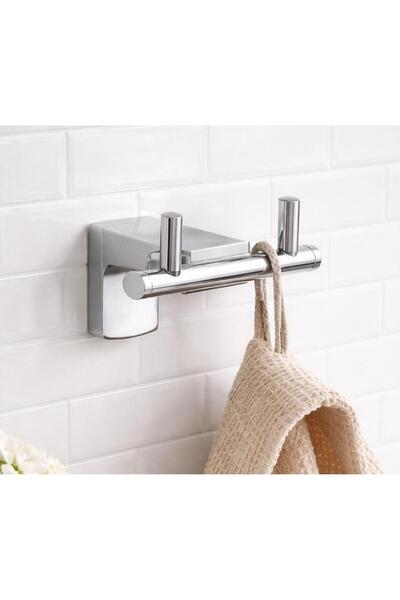 Genel Markalar FLORA Krom Paslanmaz Zamak İkili Askılık