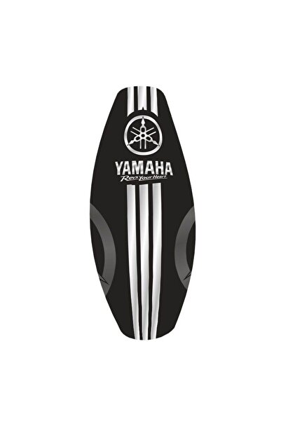 Gogo Yamaha YBR 125 Koltuk Kılıfı Desen 7 3 Çizgi Beyaz