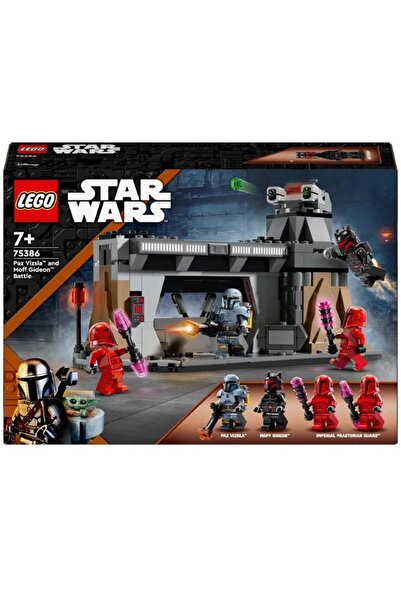 LEGO Bătălia dintre Paz Vizslat și Moff Gideon (75386) în Star Wars