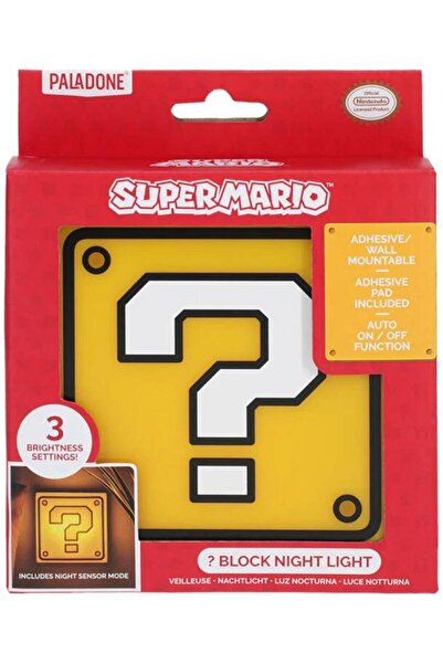 Super mario Lampa Paladone Question Block Nigh (PP11595NN)