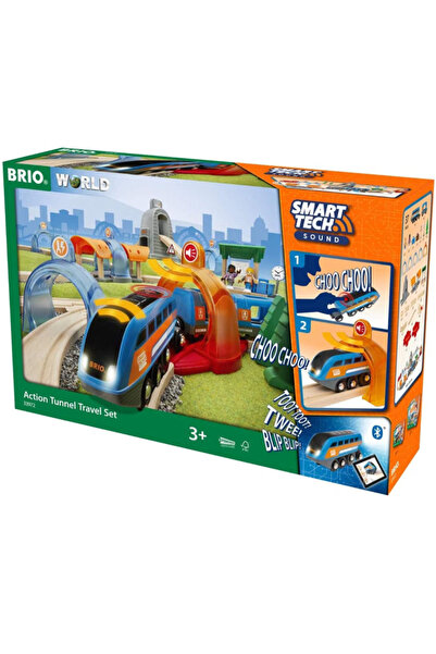 BRIO Smart Tech Sound Action Tunnel Travel Set (33972)