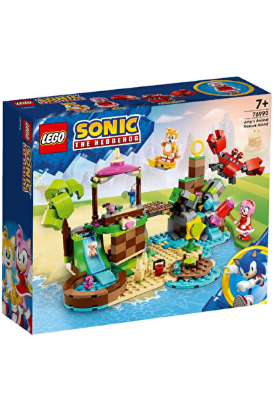 LEGO Insula de salvare a animalelor cu Sonic Amy (76992)