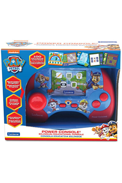 LEXIBOOK Consolă educațională portabilă bilingvă cu ecran LCD Patrula Cățeluș...