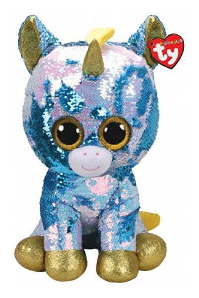 TY Plus Flippables Pixie Sequin Unicorn Alb 40cm (1607-36761)