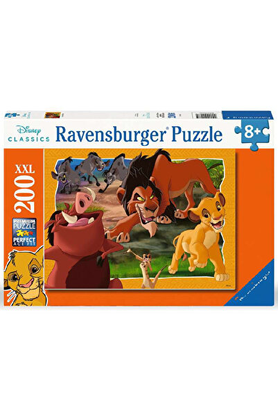 RAVENSBURGER Puzzle Regele Leu 200 piese