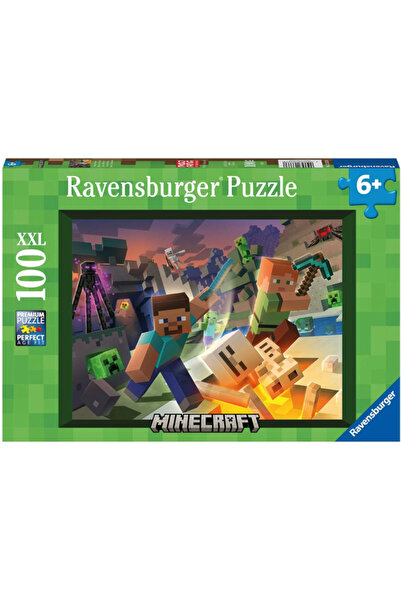 RAVENSBURGER Puzzle Monster Minecraft (100 XXL Pieces) (PEG3333)