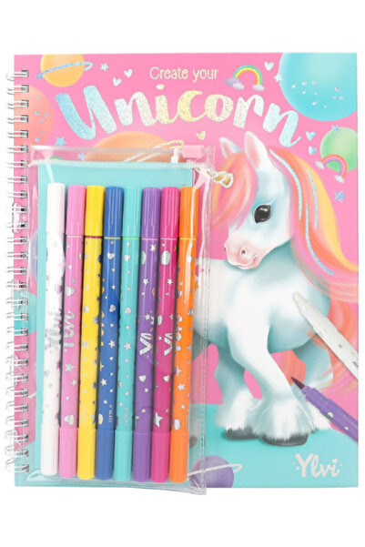 Top Model Ylvi Colouring Book with Pen Set (0412930)