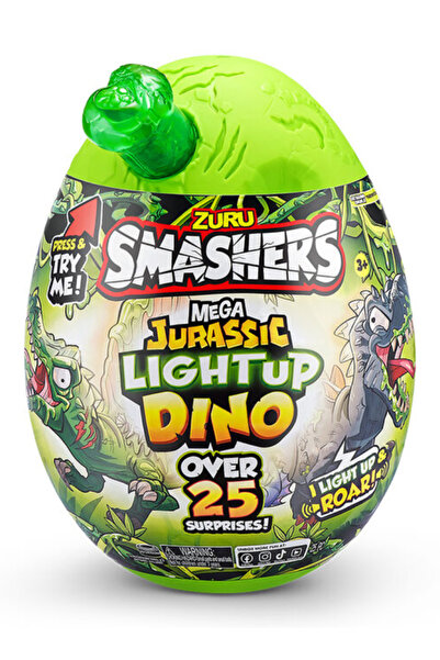 Zuru Smashers Mega Jurassic Lighting Dinosaur (74108)
