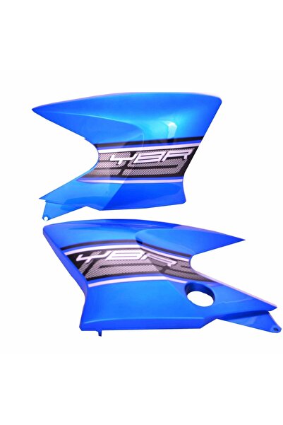 Yamaha YBR 125 ESD Depo Yan Grenaj Takımı Mavi