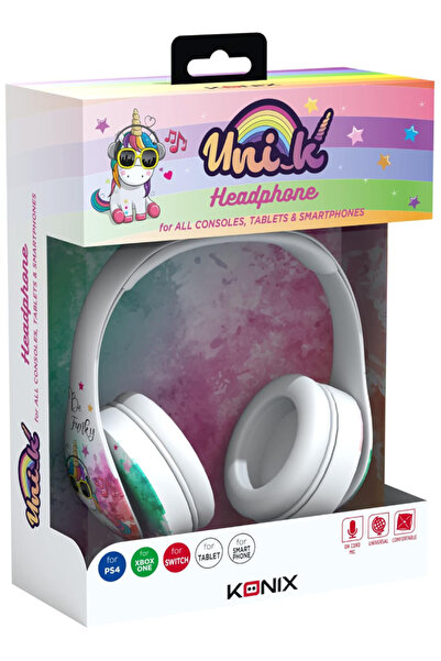 Konix Unik Wired Universal Headset Be Funky - Playstation 5