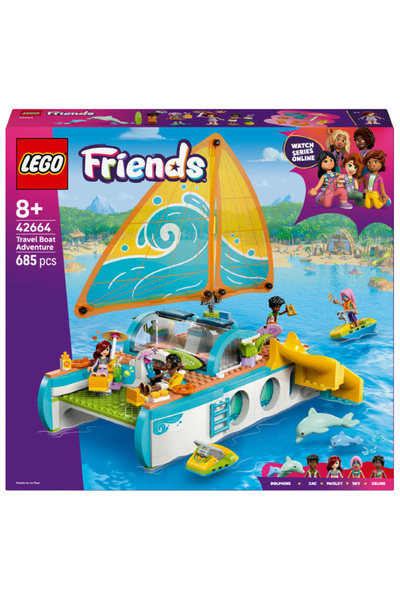LEGO Aventură cu barca Friends Travel (42664)