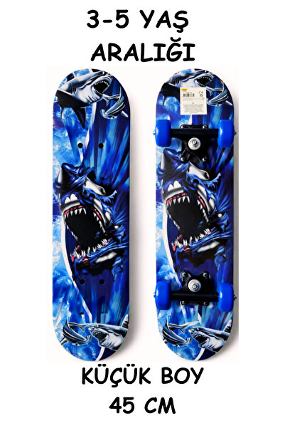 düşler oyuncak dünyası Ahşap Kaykay 45 cm İlk Kaykayım Küçük Boy 7 Katmanlı A...