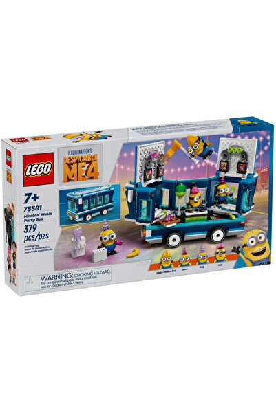 LEGO Autobuz muzical de petrecere Illuminations Despicable Me 4 Minions (75581)