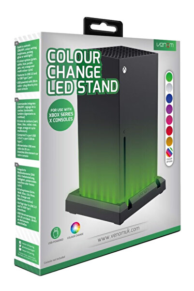 VENOM Suport cu LED-uri care își schimbă culoarea - Xbox Series X