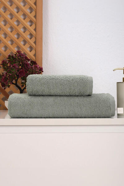 Mira Home Set prosoape baie turceasca 2 bucati femei / bărbați 90x150 cm 100%...
