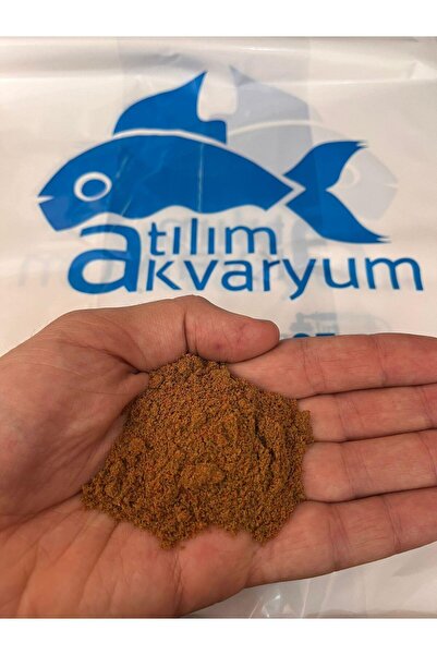 Atılım Akvaryum Yavru Balık Büyütme Yemi, Toz Yem Ekstra Protein, Spirulina v...
