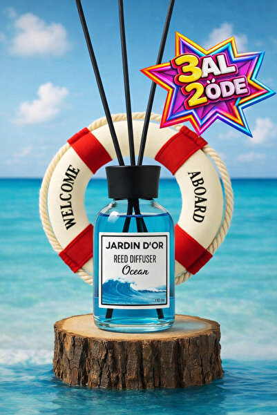 JARDIN D'OR Ocean Reed Dıffuser Okyanus Çubuklu Oda Kokusu 110 Ml 8681529300165