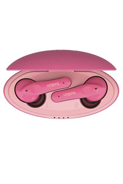Belkin Căști intraauriculare SOUNDFORM Nano True Wireless pentru copii, roz