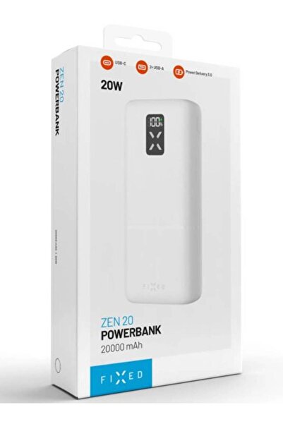 FIXED Baterie externă Zen USB-C PD 20W 20.000 mAh
