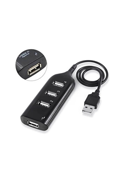WOZLO 4 Port Usb Çoğaltıcı Çoklayıcı Hub Usb 2.0 Çoklama Pc Laptop