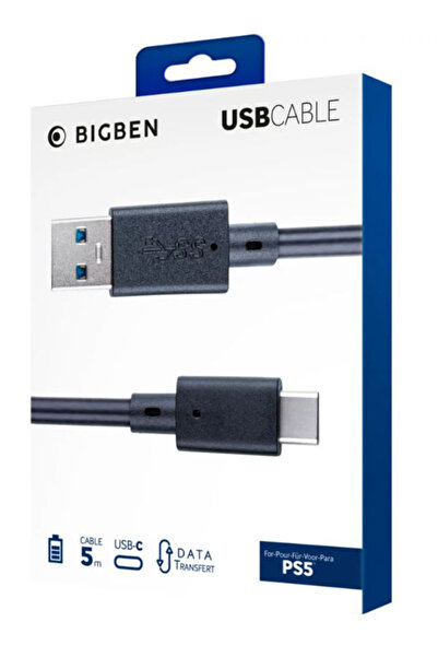 Bigben Cablu USB 5M - Playstation 5