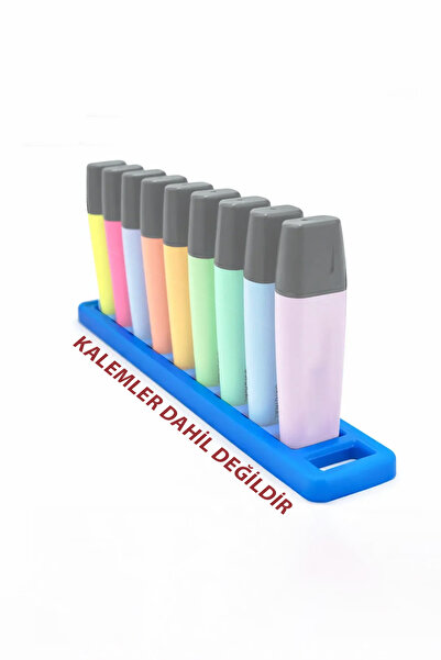 OEM 🖊️ Fosforlu Kalem Uyumlu Çoklu Kapasiteli Masaüstü Kalemlik | Minimal Ta...