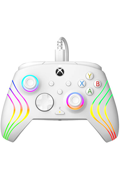 Pdp Controler cu fără sârmă Afterglow Wave, alb - Xbox Series X