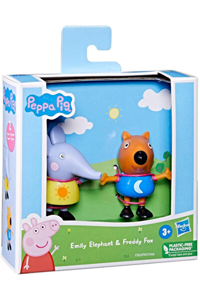 Peppa Pig Cei mai buni prieteni Emily Elephant Freddy Fox (F7653)