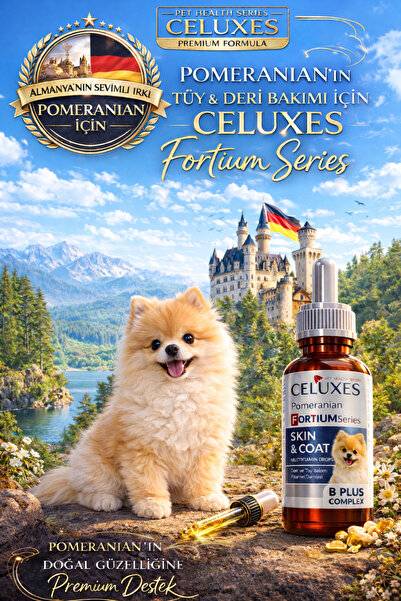 CELUXES Fortium Deri ve Tüy Multivitamin Damla 50 ml – Pomeranian
