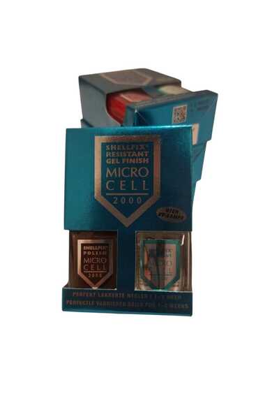 Microcell Nail hardener SHELLFIX RESISTANT GEL FINISH MICRO CELL 2000 uv-lamp...