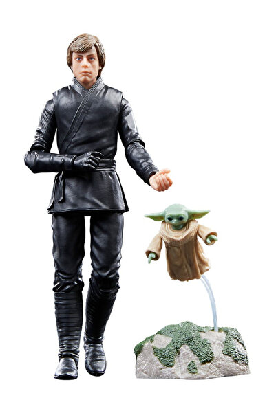Hasbro Figurină Disney Star Wars Seria Neagră Cartea lui Boba Fett Luke Skywa...