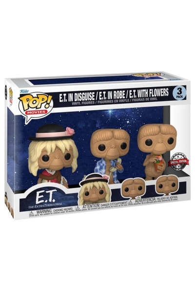Funko Set 3 figurine Pop Movies E.T.