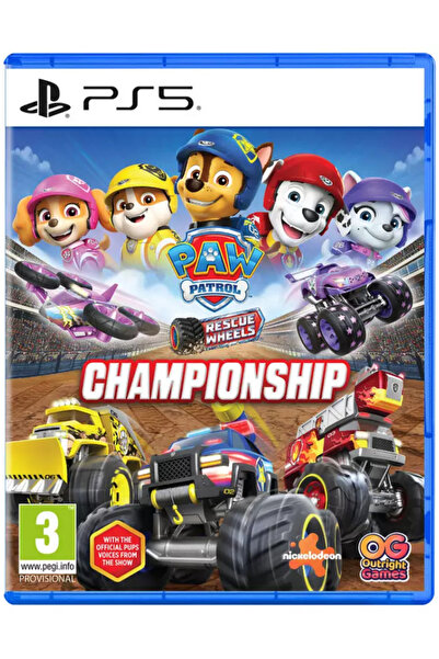 Outright Games Paw Patrol Rescue Wheels: Championship - Playstation 5