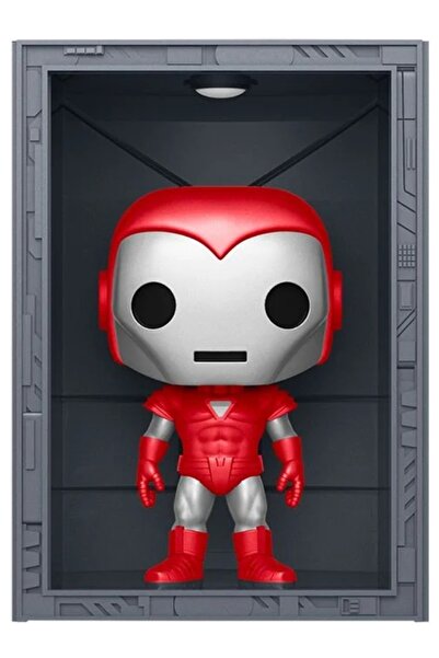 Funko Figurina Pop Deluxe Marvel Hall of Armor Iron Man Model 8 Silver Centur...