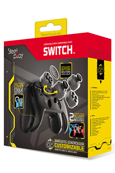 Steel Play Controller Wireless SteelPlay: Butoane interschimbabile - NSW