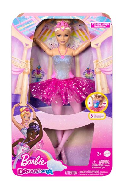 Barbie Balerina Papusa Dreamtopia cu lumini sclipitoare (HLC25)