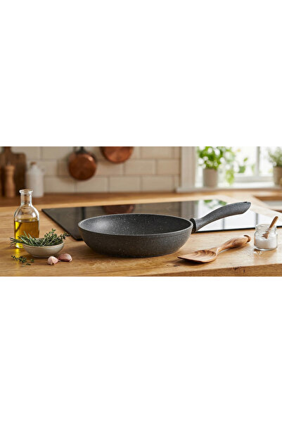 TAŞDELEN AVM Has Cevher 18 cm Granite Pan