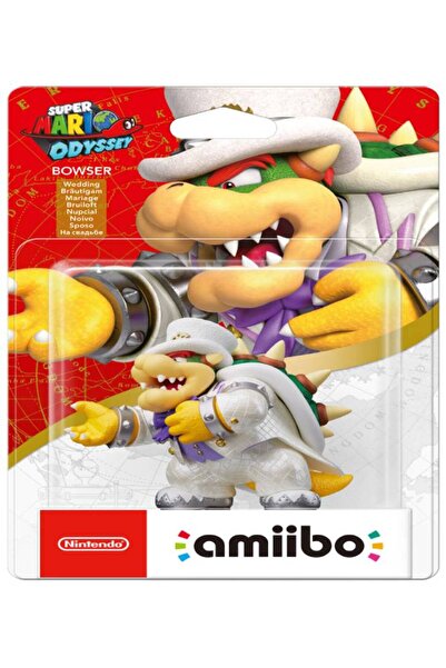 Nintendo Figurină Bowser Ținută de nuntă Colecția Super Mario Odyssey Marca A...