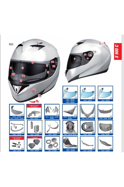 SHARK Y.P Shark S900/S900C Arka Havalandırma siyah VE2415P