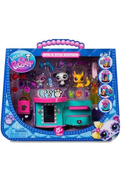 mattel Littlest Pet Shop Magazin de spinning și stil (722)